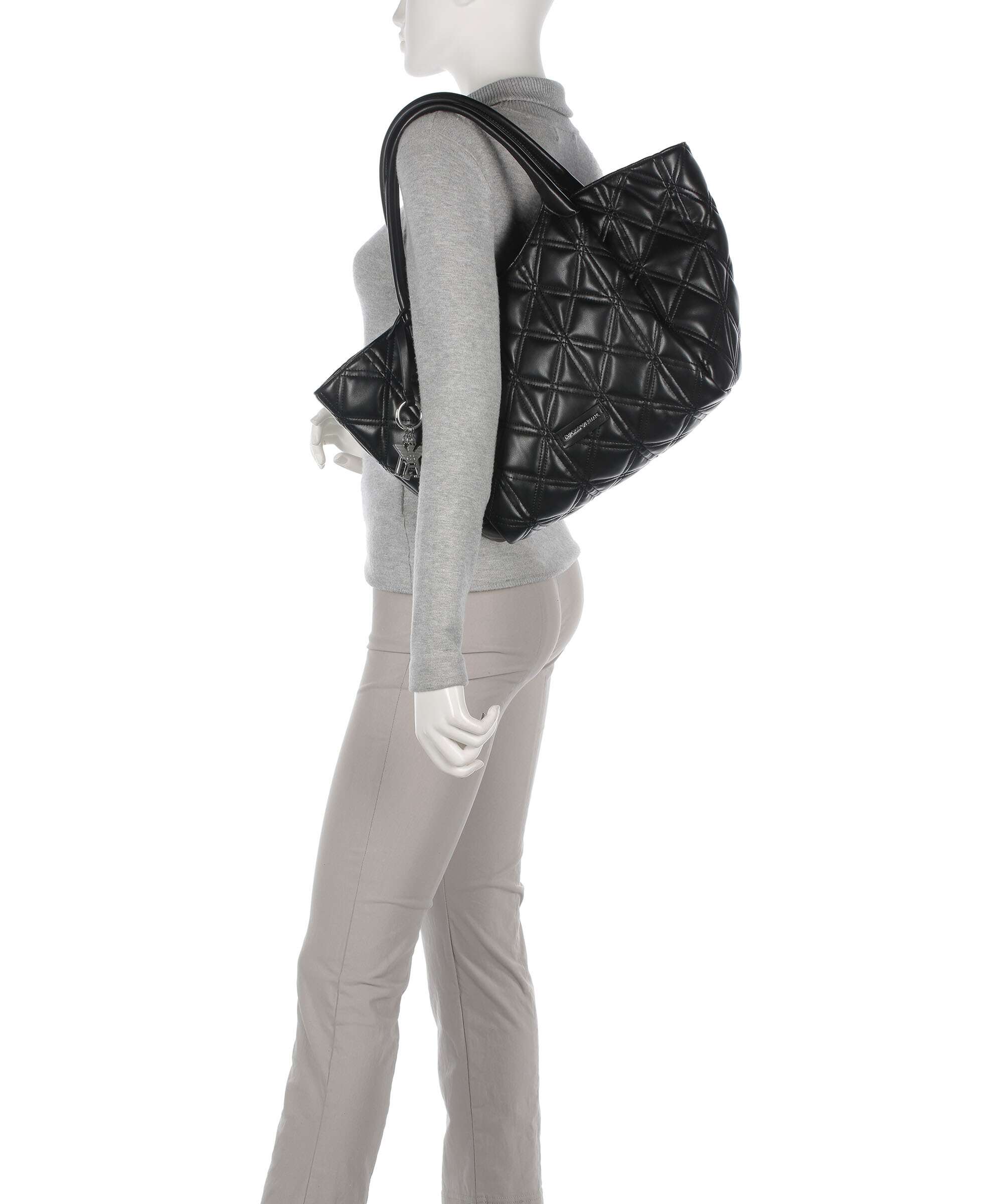 Emporio Armani Durini 24 Tote bag nero