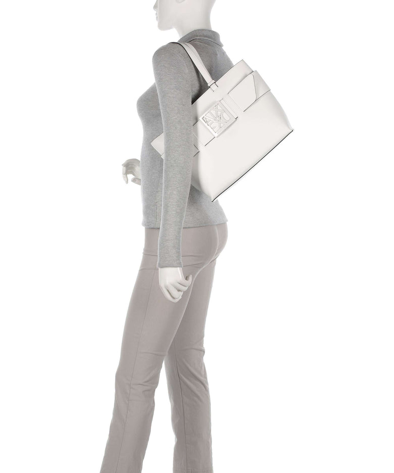 Armani Exchange Susie S Tote bag optical white