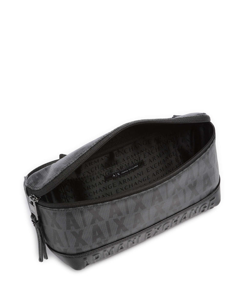 Armani Exchange Fanny pack asphalt black