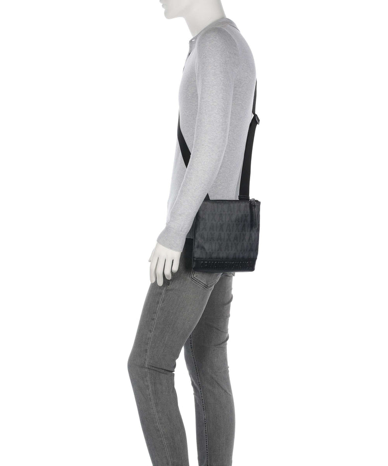 Armani Exchange Crossbody bag asphalt black