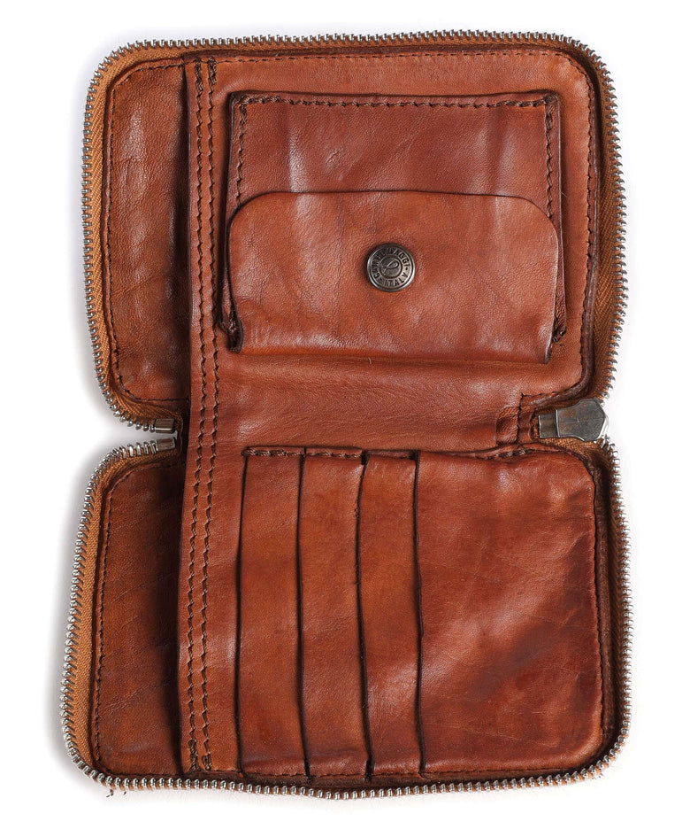 Campomaggi Wallet bianco/beige/cognac