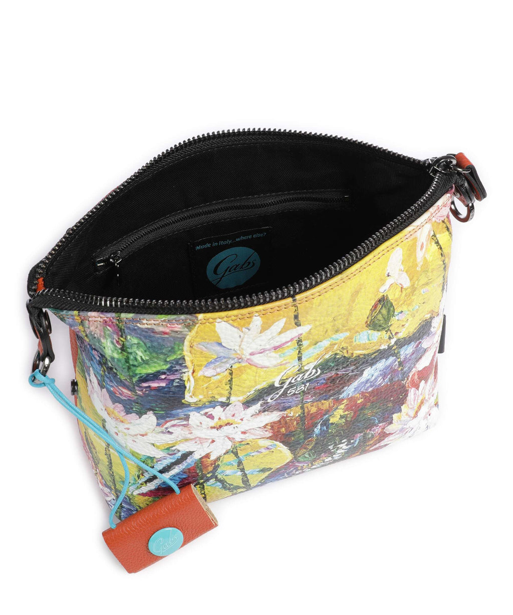 Gabs Funny M Crossbody bag fiori impressionisti