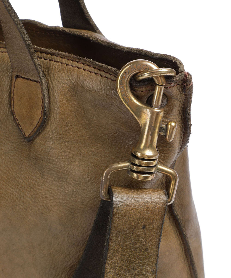 Campomaggi Tote bag verde militare