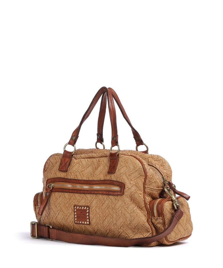 Campomaggi Handbag naturale/congac