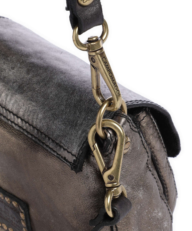 Campomaggi Shoulder bag lead grey