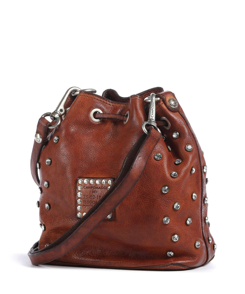 Campomaggi Bucket bag cognac