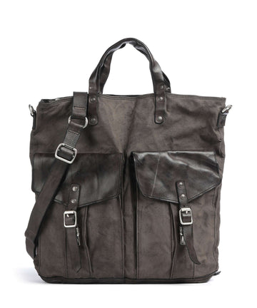Campomaggi Ryggsäck väska verde militare/grigio