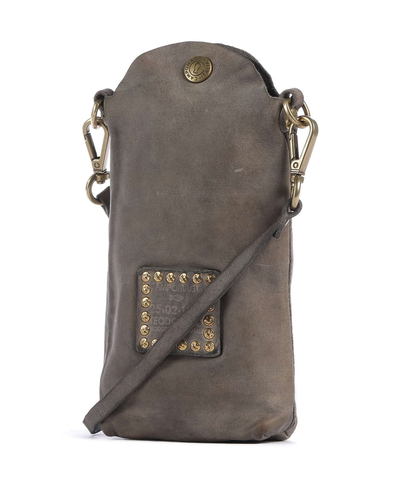 Campomaggi Phone bag cemento
