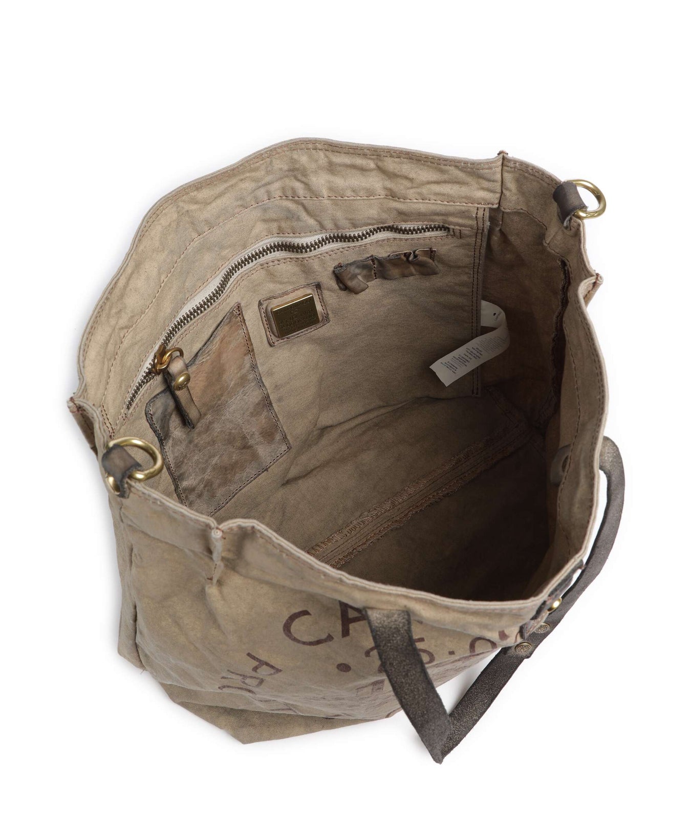 Campomaggi Tote bag beige/cement moro