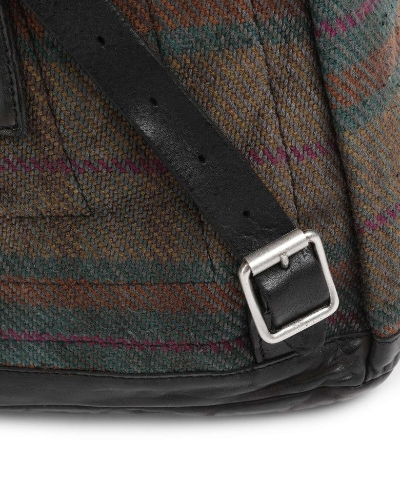 Campomaggi Backpack scozzese fuxia/nero