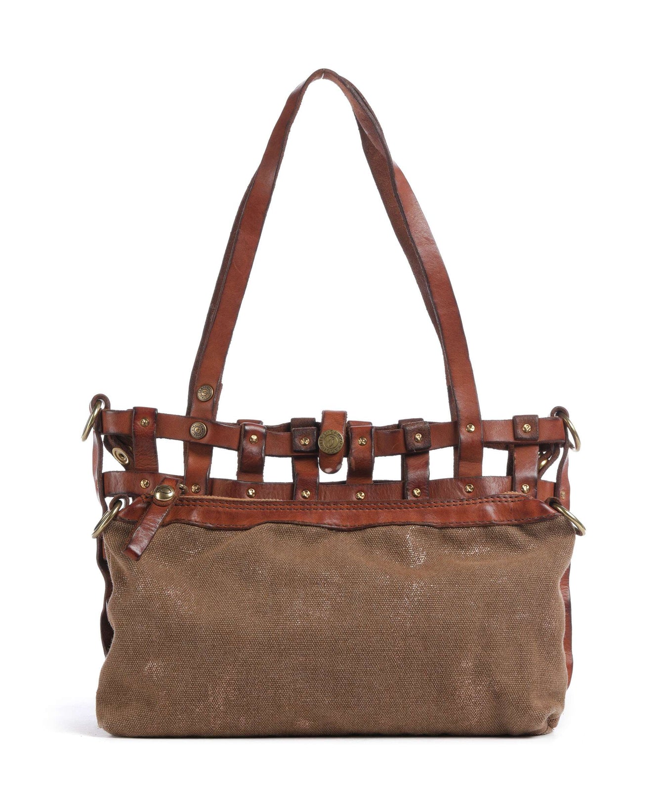 Campomaggi Shoulder bag cognac/bronze
