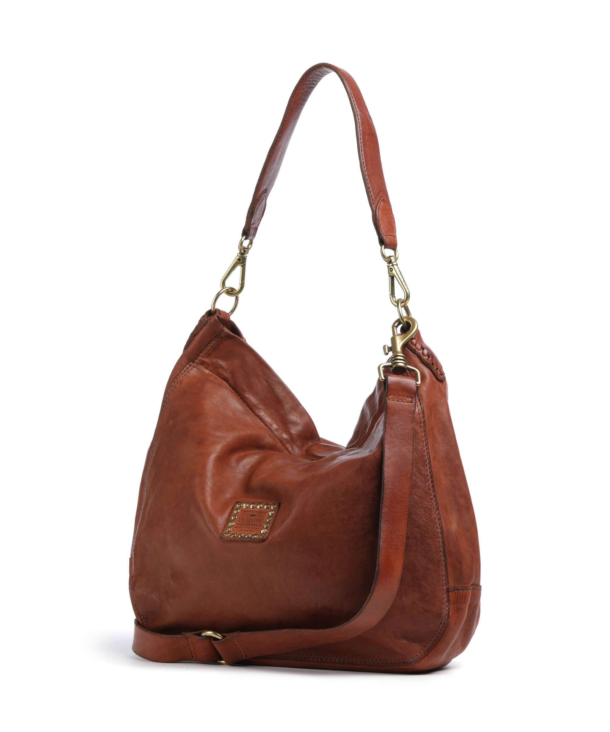 Campomaggi Hobo bag cognac
