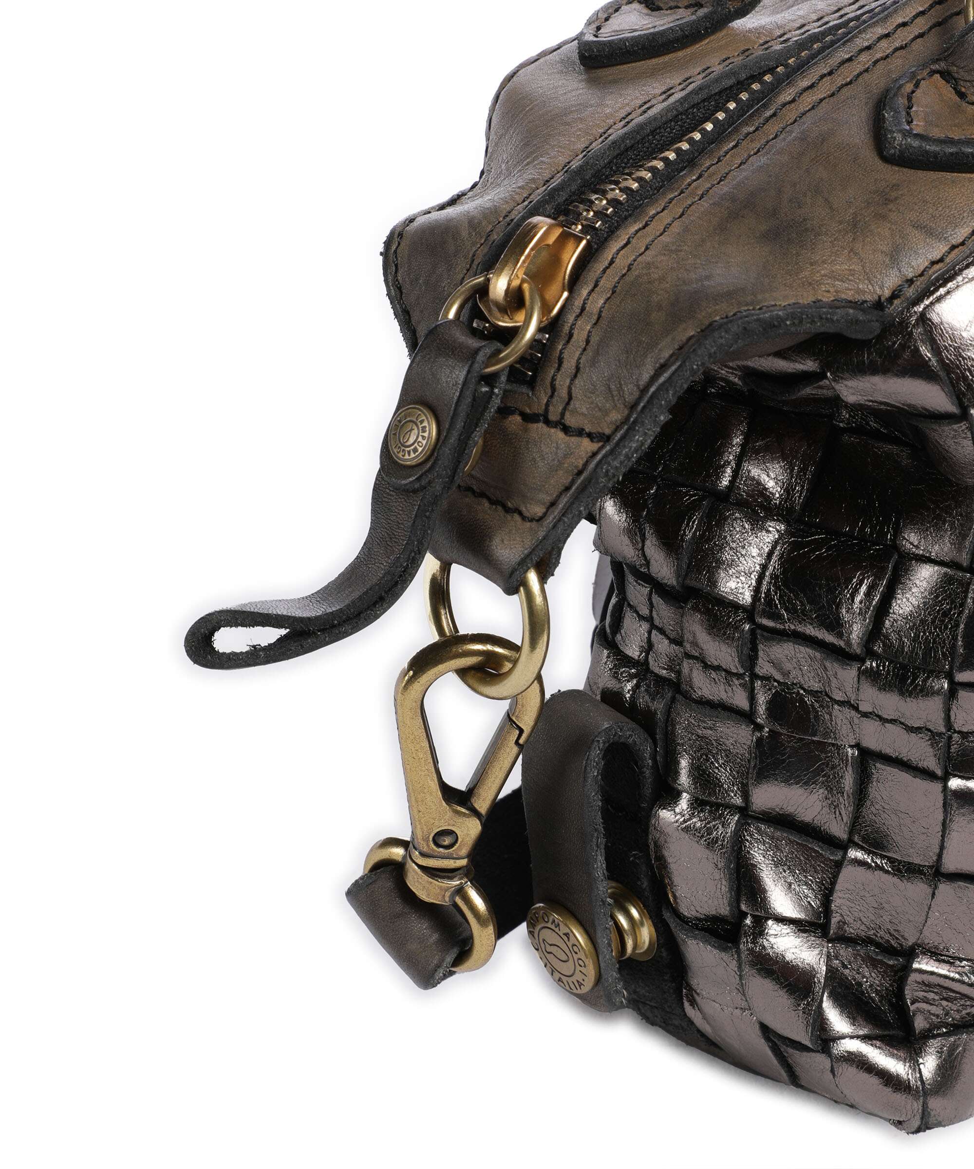 Campomaggi Handbag lead grey