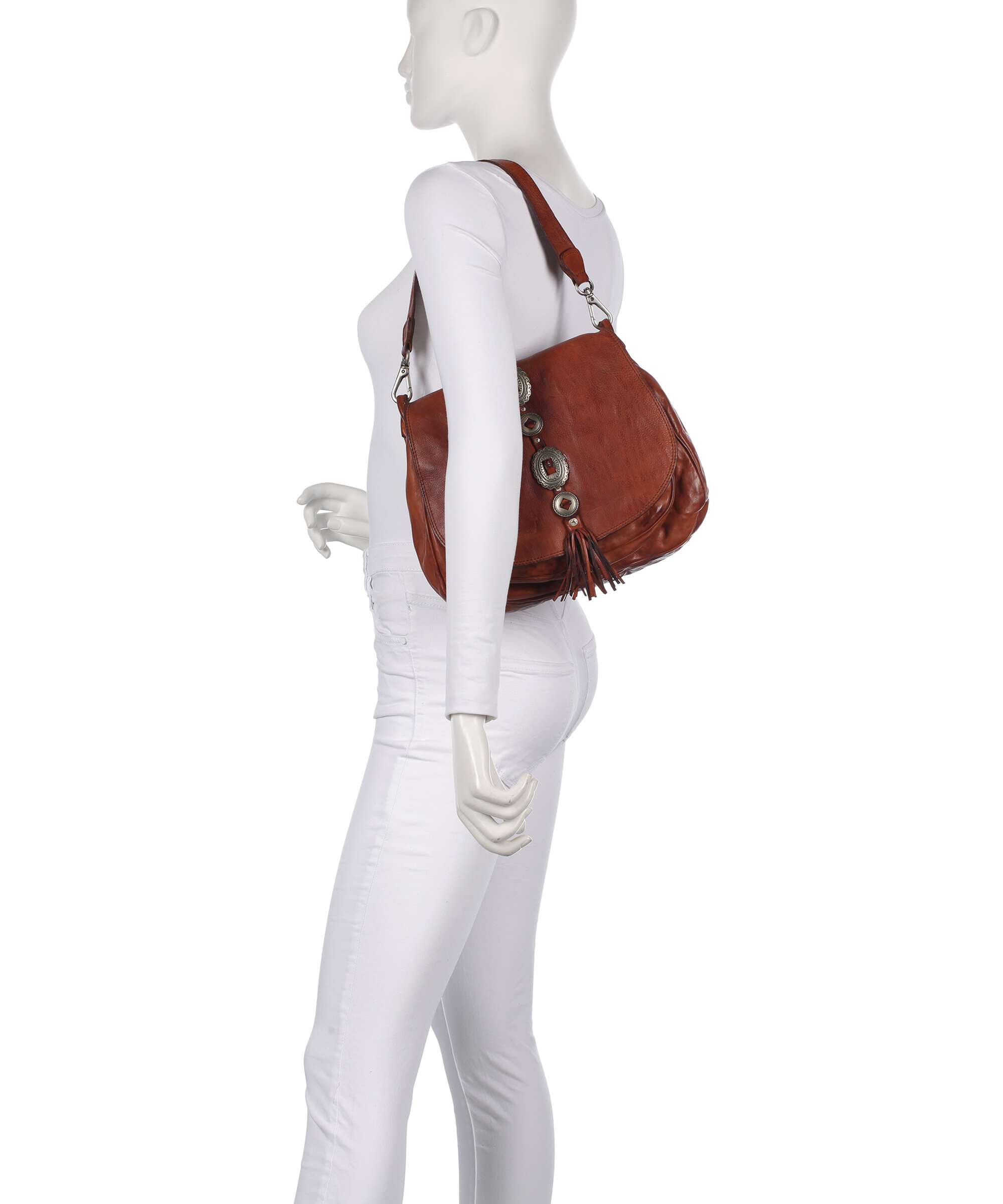 Campomaggi Hobo bag cognac