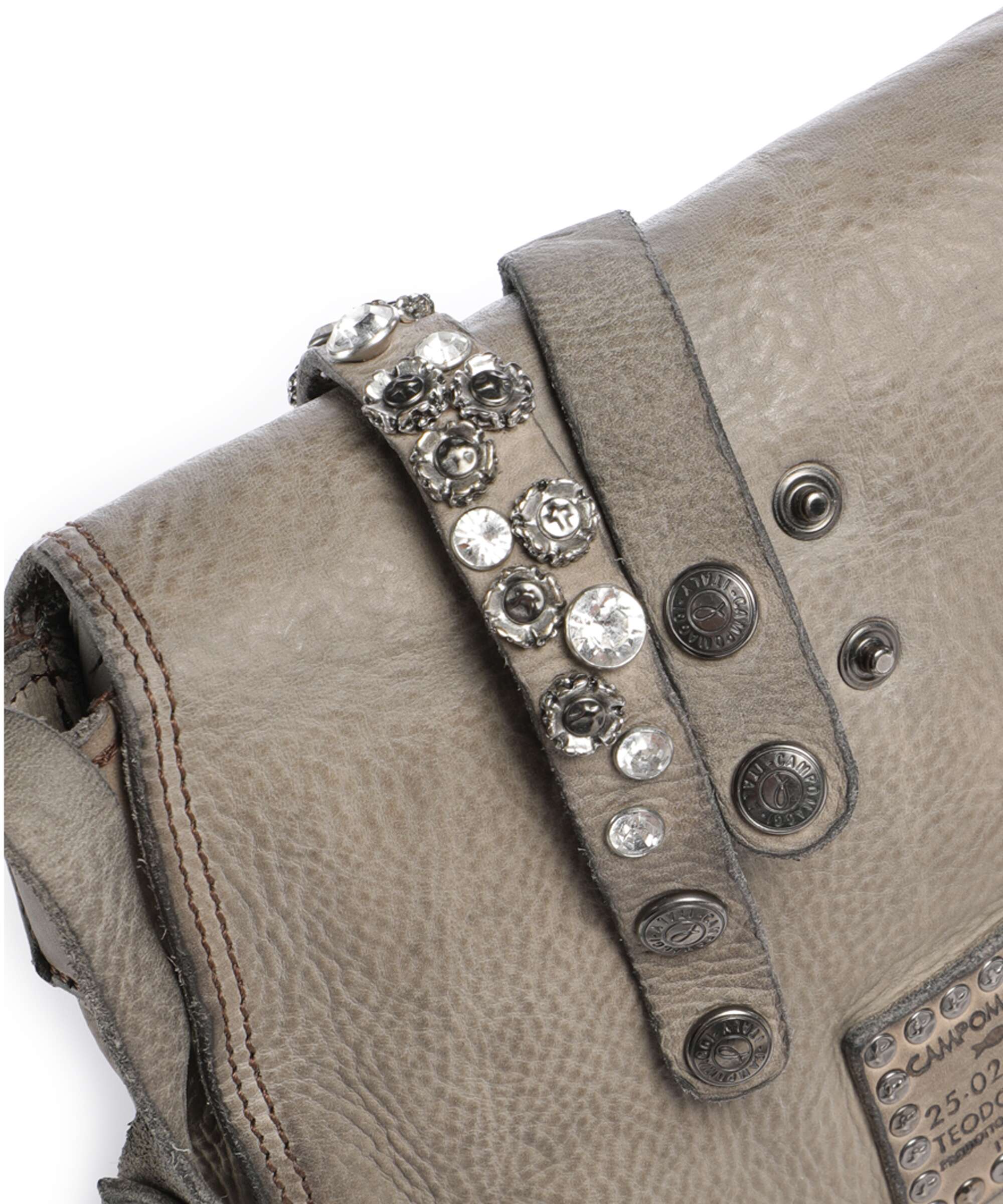 Campomaggi Crossbody bag cement