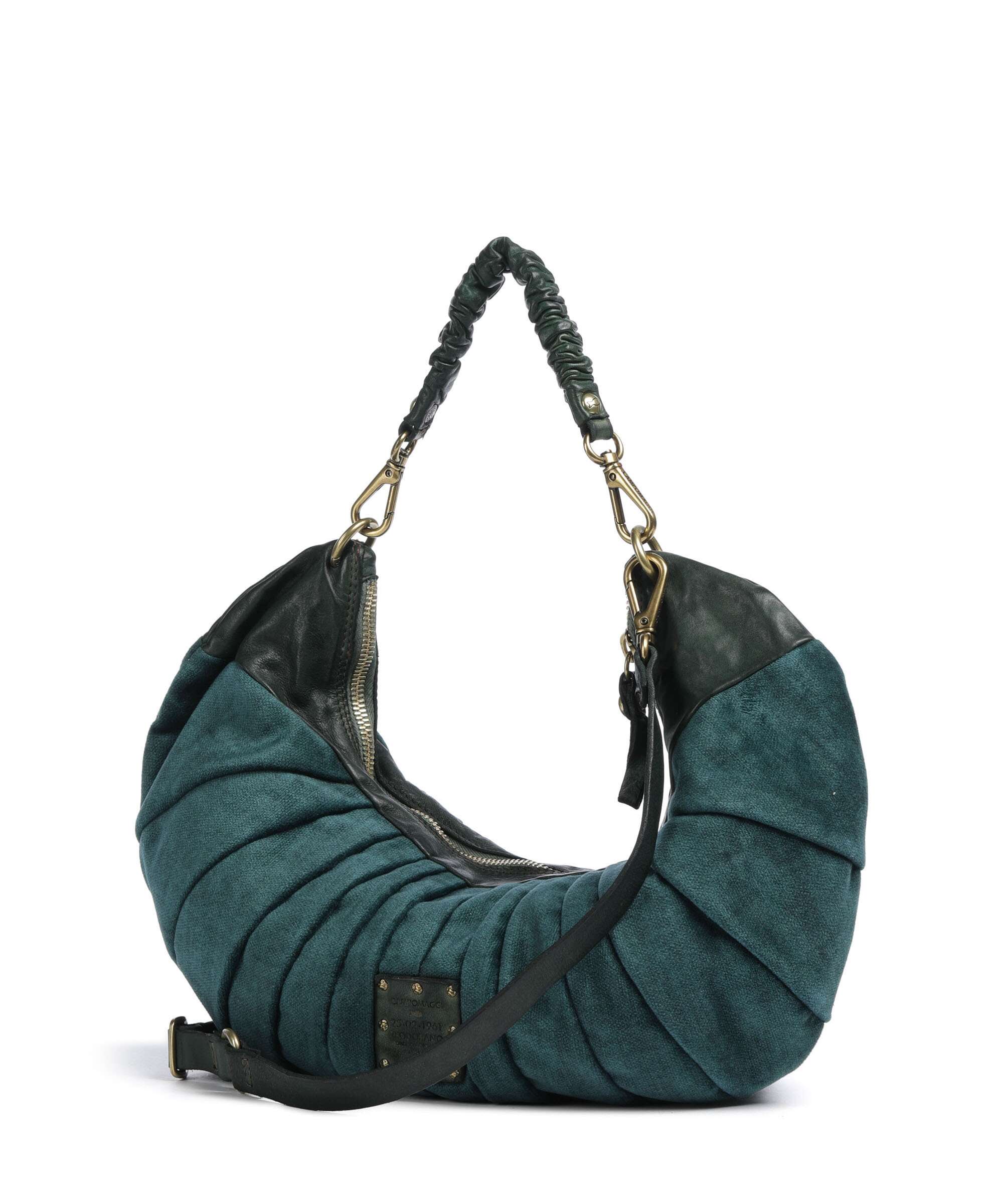 Campomaggi Hobo bag petrolium