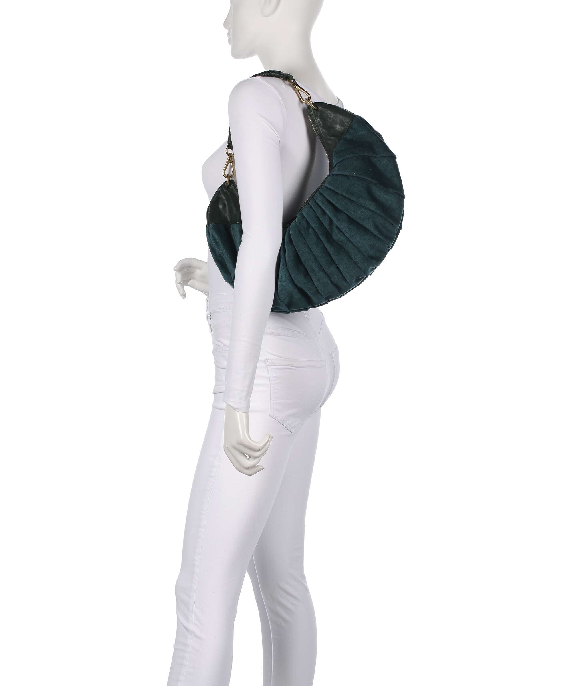Campomaggi Hobo bag petrolium