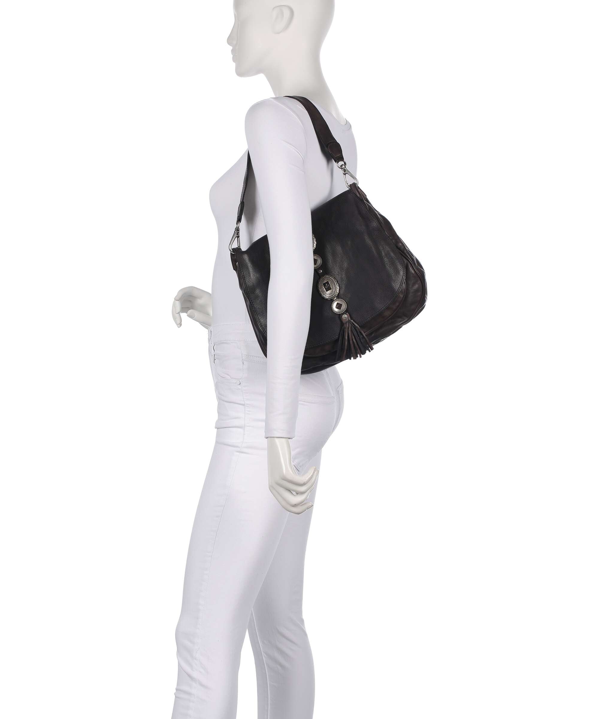 Campomaggi Hobo bag grey