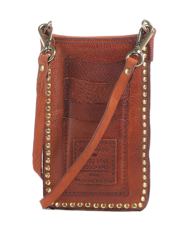 Campomaggi Phone bag cognac