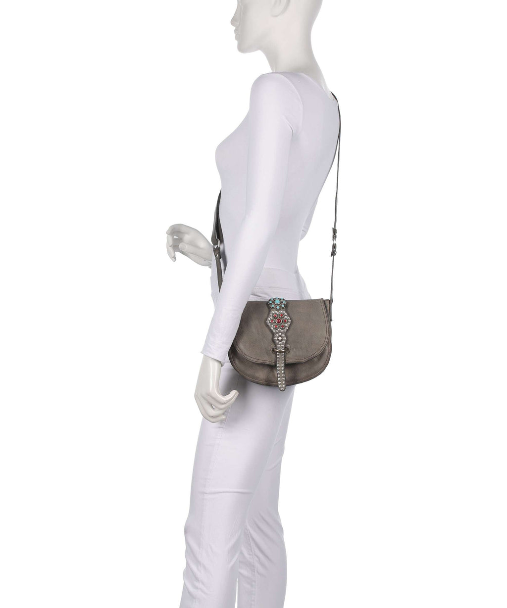 Campomaggi Crossbody bag cement