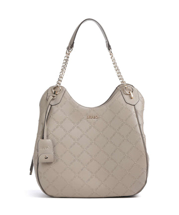 Liu Jo Adonide L Hobo väska desert taupe