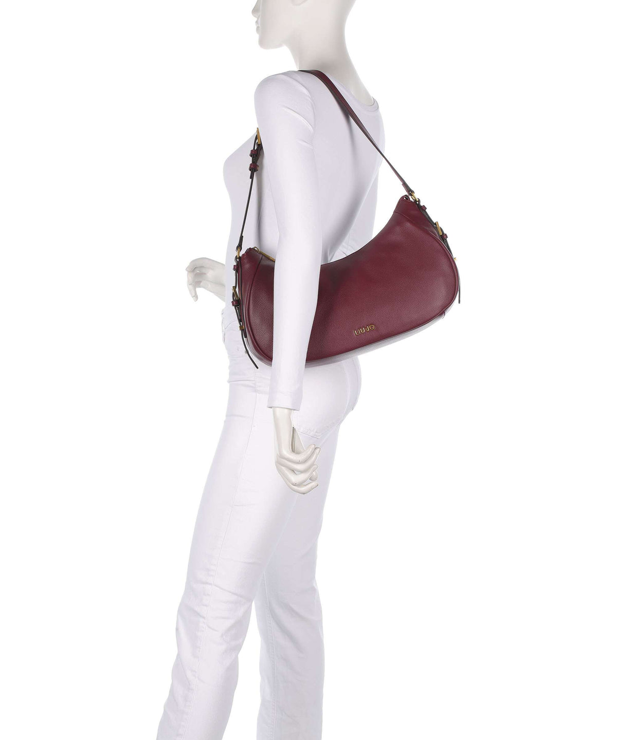 Liu Jo Mantua M Hobo bag red wine