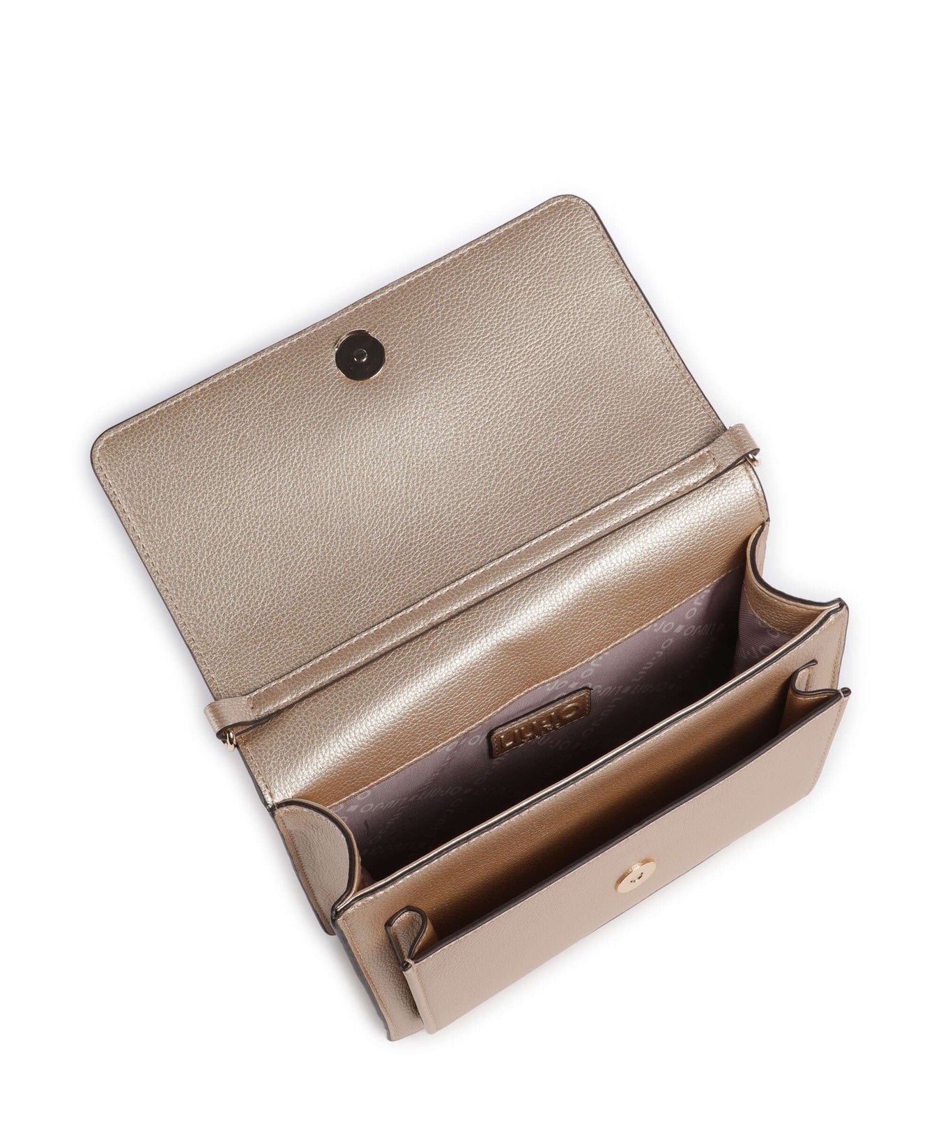 Liu Jo Icon M Crossbody bag light gold
