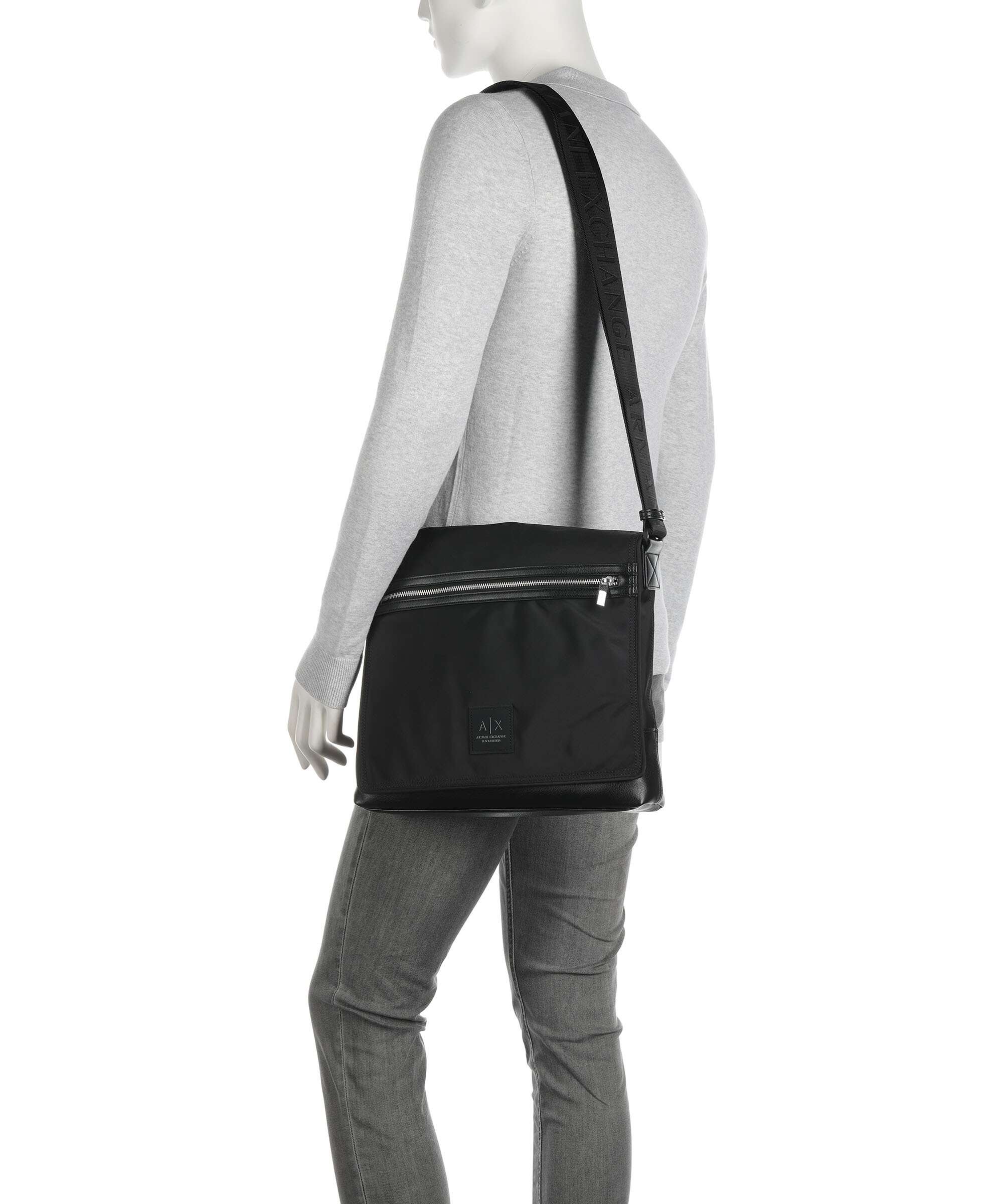 Armani Exchange Crossbody bag black