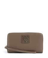 Armani Exchange Susie Soft Plånbok dark taupe