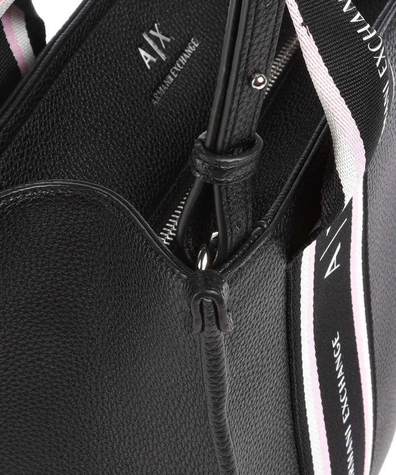 Armani Exchange Maggie M Handbag black/sundown