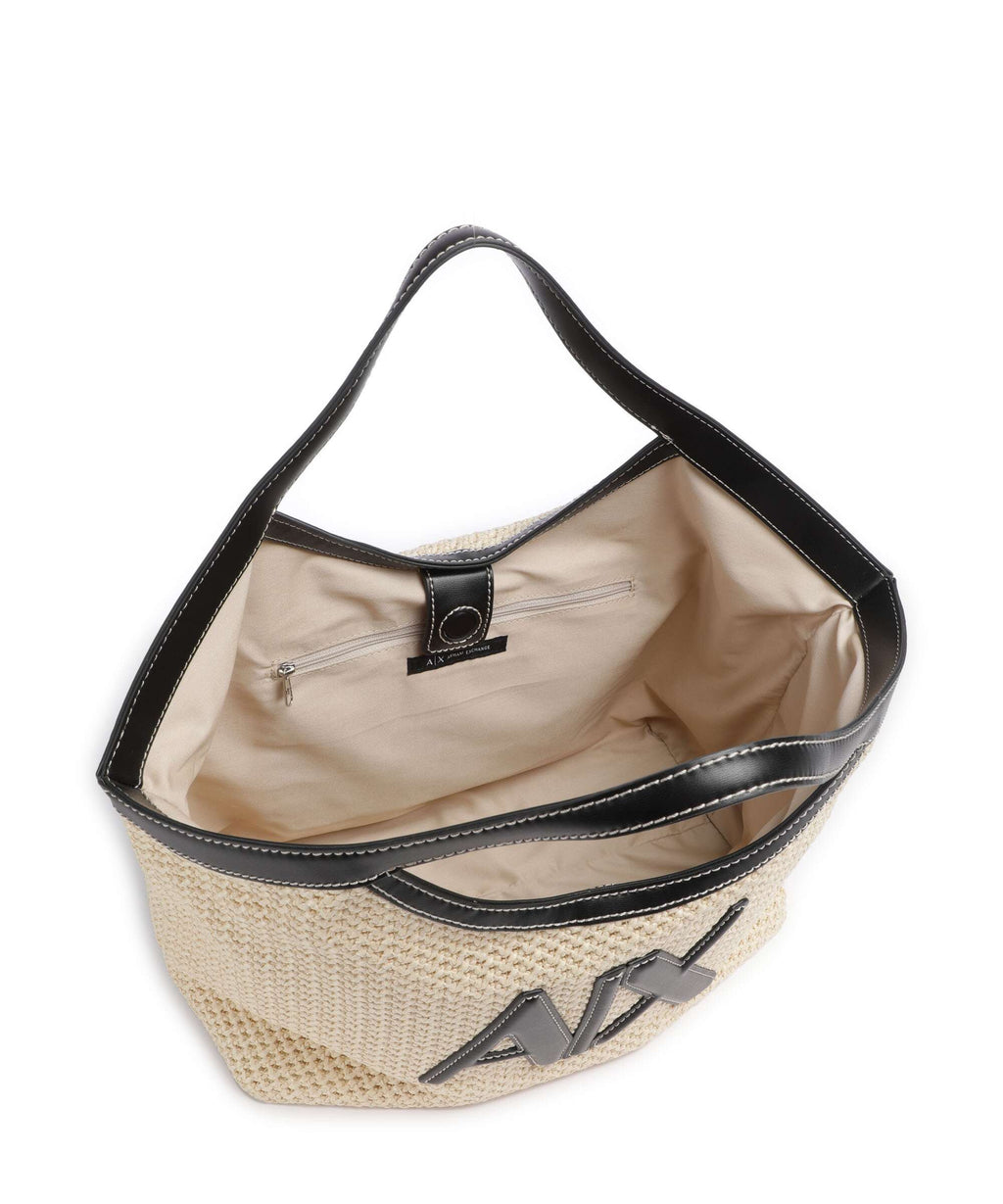 Armani Exchange Sandy Tote bag natural/black