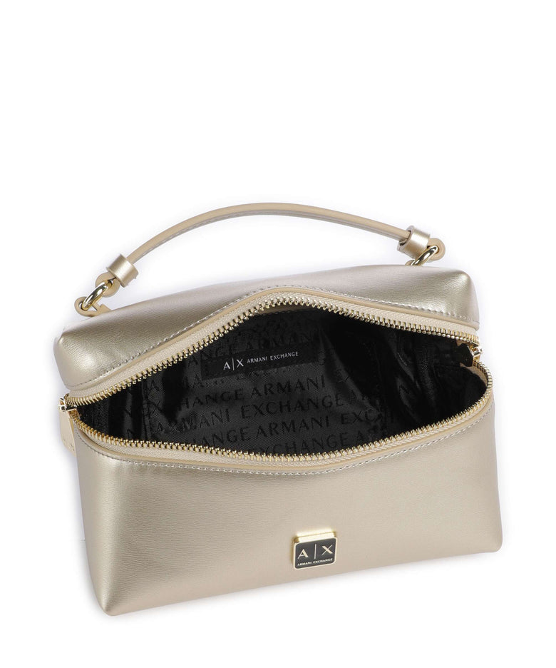 Armani Exchange Emily Crossbody bag gold