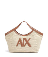 Armani Exchange Sandy Shoppingväska natural/whiskey