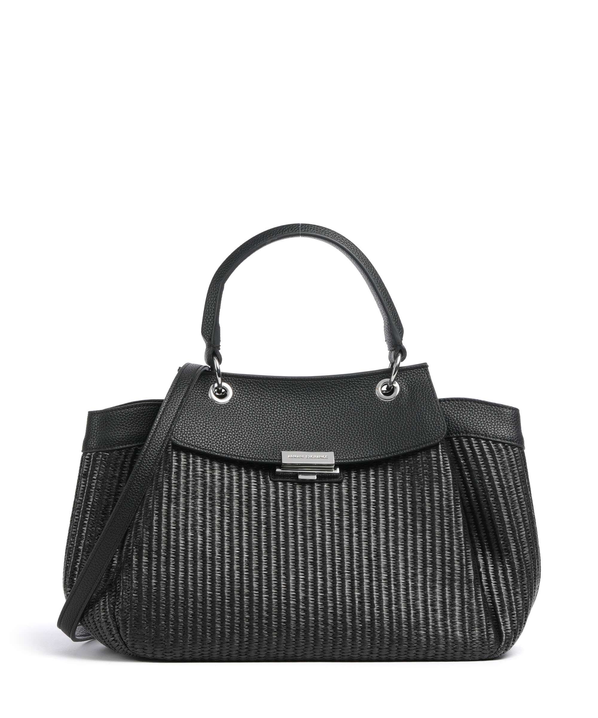 Armani Exchange Wave M Handbag black