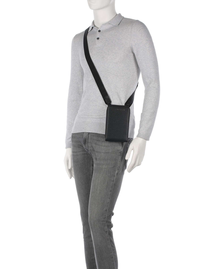 Armani Exchange Lost in Sounds Crossbody bag black