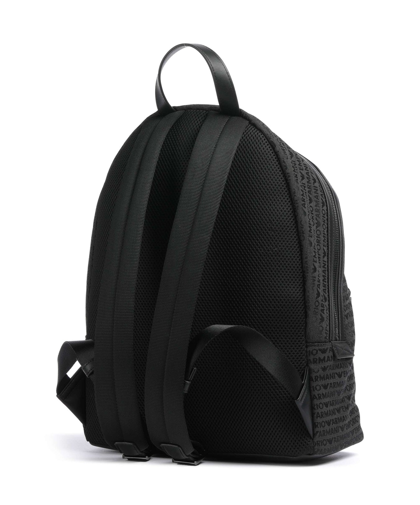 Emporio Armani Logo Jacquard Backpack bristol black