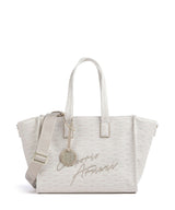 Emporio Armani La Gio Shoppingväska natural/offwhite