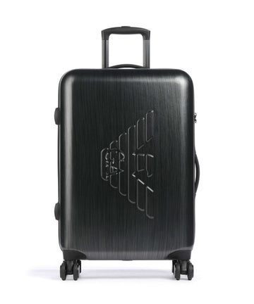 Emporio Armani Big Eagle Resväska med 4 hjul gunmetal