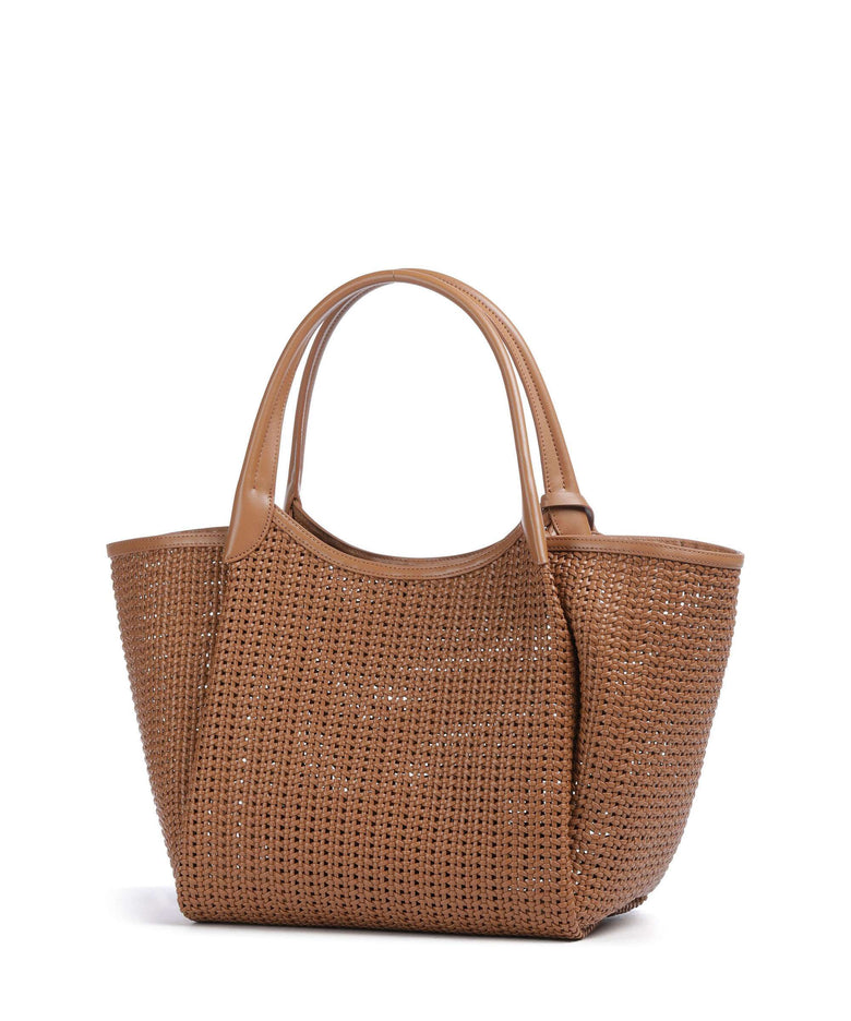 Emporio Armani Durini 24 Tote bag caramello