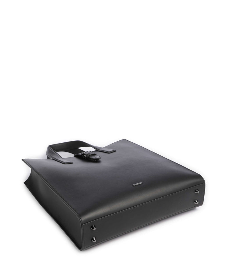 Emporio Armani Cocco Touch Handbag black beauty