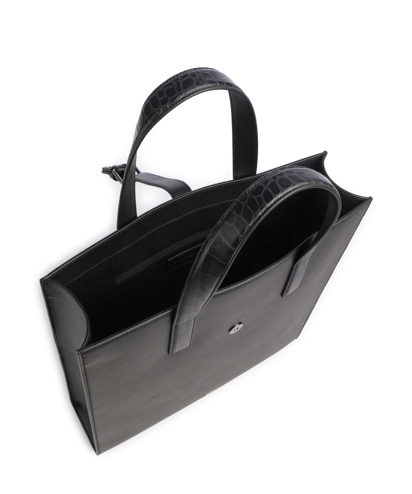 Emporio Armani Cocco Touch Handbag black beauty