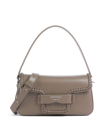Emporio Armani Mina Axelremsväska taupe