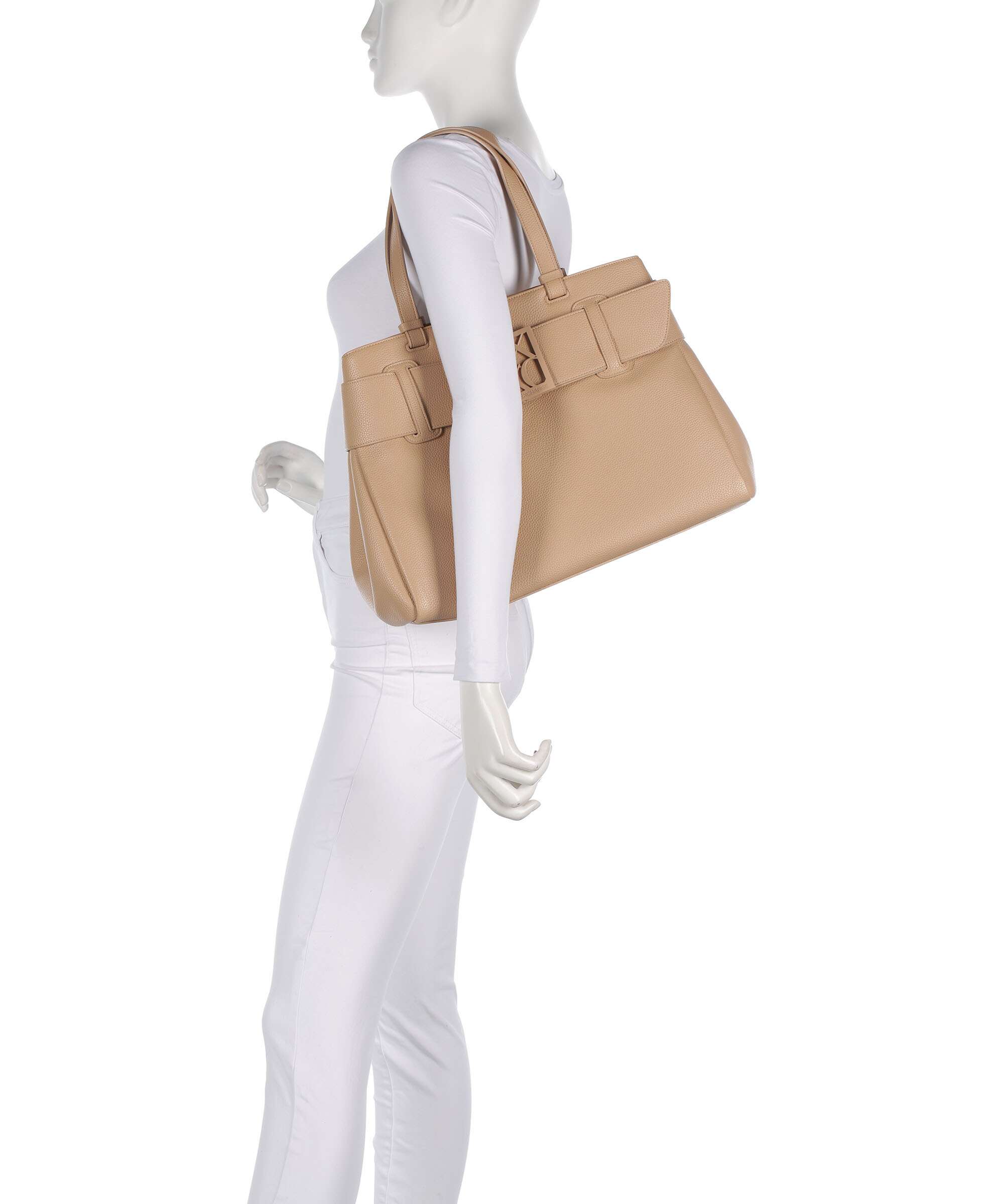 Armani Exchange Susy Soft Tote bag candied ginger