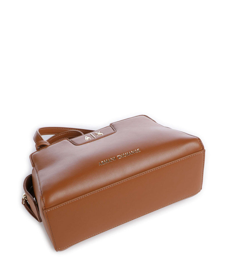 Armani Exchange Amelie M Crossbody bag brown