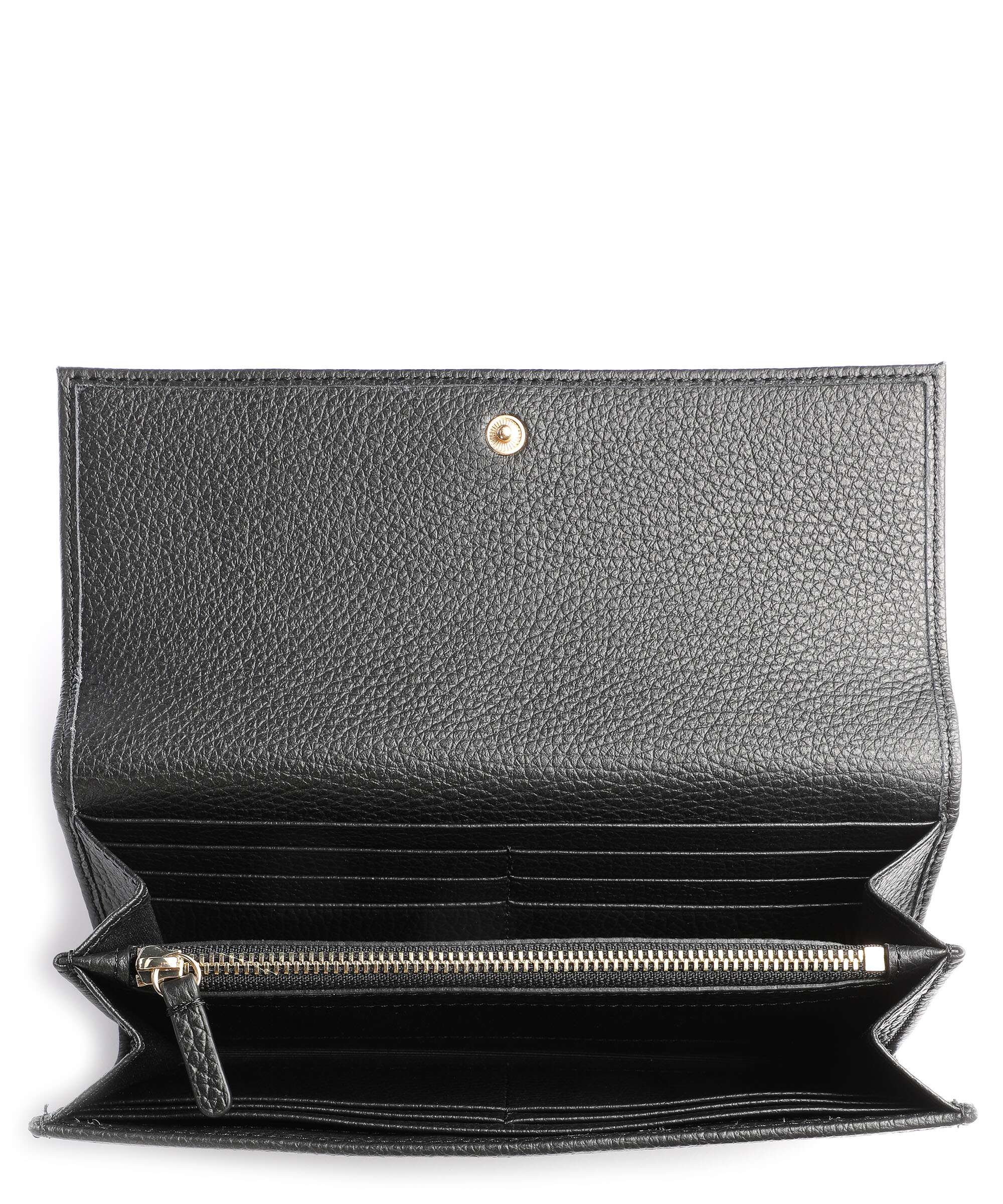 Coccinelle Metallic Soft Wallet noir
