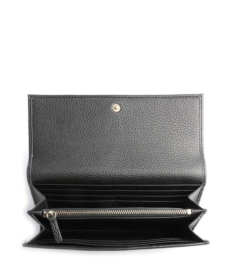 Coccinelle Metallic Soft Wallet noir