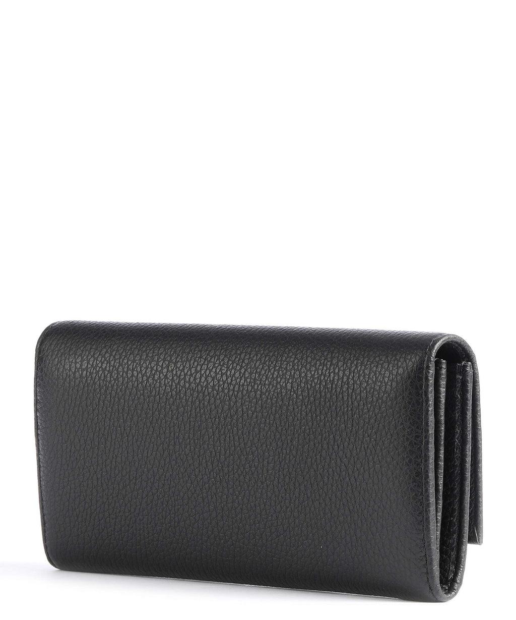 Coccinelle Metallic Soft Wallet noir