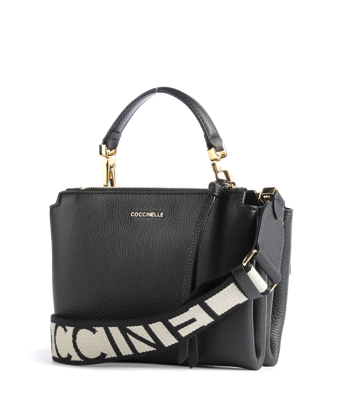 Coccinelle Arlettis Signature Crossbody bag noir
