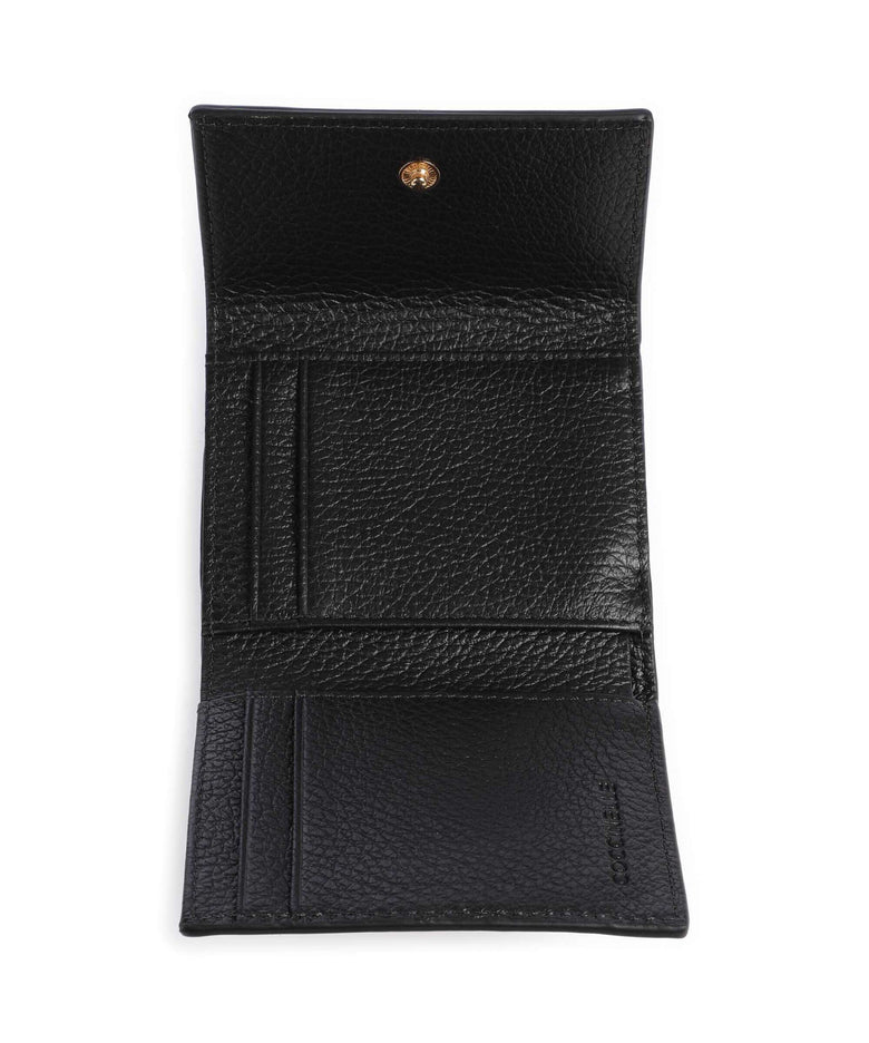 Coccinelle Metallic Soft Wallet noir