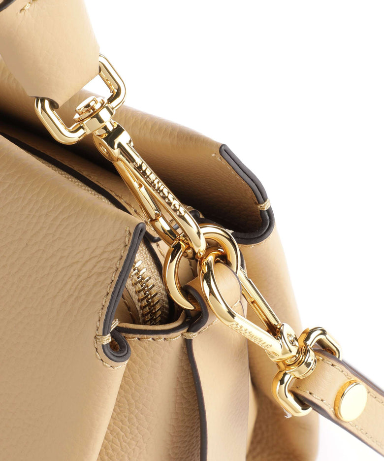 Coccinelle Boheme Grana Double Handbag fresh beige/sunrise